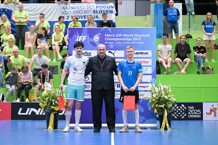 5. Ahac Petrič - na tekmi proti Estoniji je bil zaradi svojih, kot vedno vrhunskih obramb, razglašen za najboljšega igralca slovenske reprezentance.